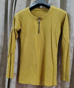 Mustard Long Sleeve Top