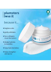 Plum Rice Water &amp; Niacinamide 5%Cloud Whip Mask