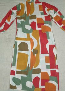 Vibrant Geometric Multicolor Co-Ord Set
