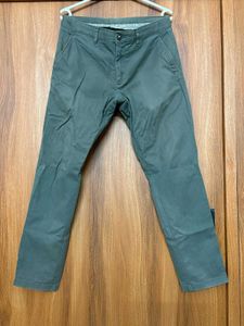 Men's Casual Green Chinos
