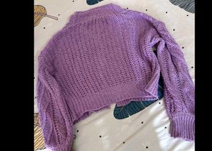 Crochet Knit Cardigan