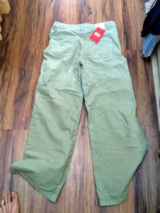 Khaki Wide Leg Pants With tag still on