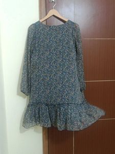Floral Print Mini Dress