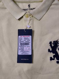 Men's Light Yellow Polo T-Shirt