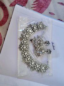 8.Antique Oxidized Silver Necklace Set