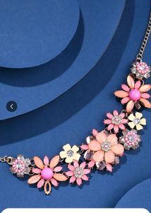 Stunning Floral Statement Necklace