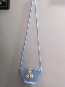 Handmade Crochet Flower Bag