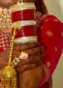 Traditional Indian Bridal Bangles &amp; Necklace Set
