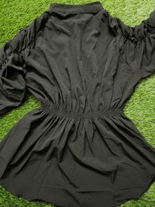 SALE!! Price Reduced High Low Black Stretchable To