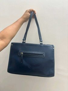Lino Perros Navy Blue Tote Bag