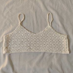 Crochet Lace Bralette Top