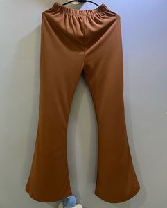 Brown Ribbed Co-ord Sets