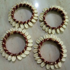 Set of 4 Ethnic Bangles