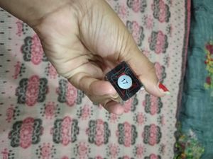 brick Red colour lipstick