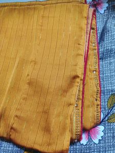New Saree With Designar Blause