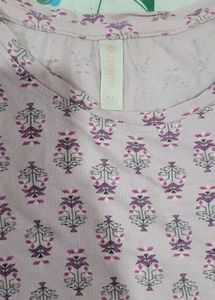 Cute Comfy Lavender Floral Pajama Set