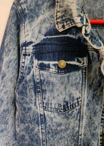 Acid Wash Denim Jacket