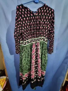 Bohemian Style Midi Dress