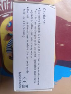 finger pulse oximeter
