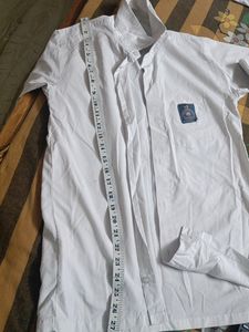 Half Sleeve School Shirt 2 Pc White