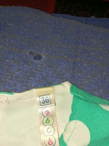 Green Polka Dot Top