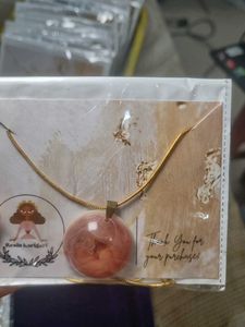 Combo-5 Handmade Resin Pendant Necklace