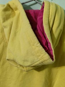 Cute Yellow "Bonjour Paris" Hoodie