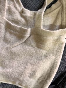 Cozy Cream Knit Tank Top