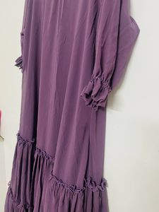 A Line Top Georgette Used One