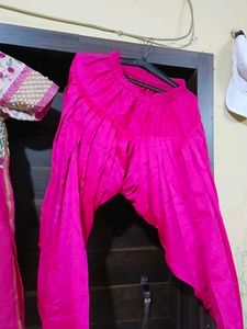 Vibrant Pink Embroidered Kurta Set