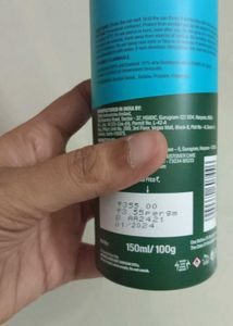 Bombay Shaving Company Noir Deodorant Spray