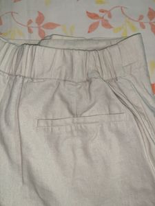 Linen Blend Skort