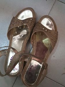 Sparkly Flat Sandals