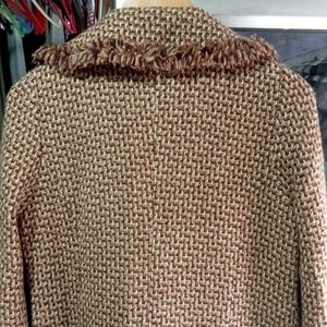 Vintage-Style Tweed Coat