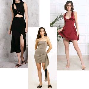 3 dress total in a set together