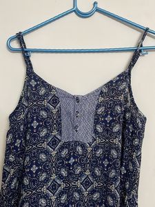 Blue Strep Dress