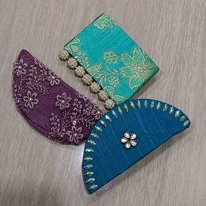 Handmade Hair Clips Combo