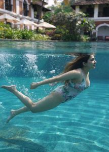 Tropical Print Swimsuit -Forever 21 From Bangkok