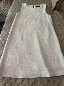 Elegant Textured Sleeveless Dress
