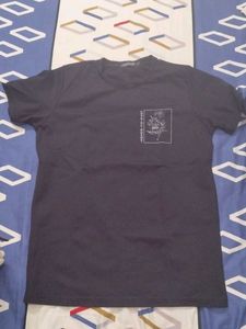 KAOUTS Black Graphic T-Shirt
