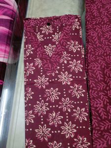 Cotton printed kurta set