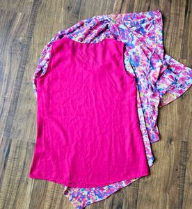 Colorful Abstract Layered Top