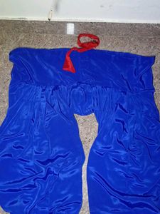 blue soft silk salwar kameez set