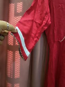 Gotta Patti Gown With Dupatta