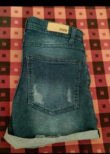 Chic Denim Jeans ,top and  Shorts Set