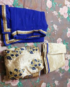 Semi Stitched Half Saree