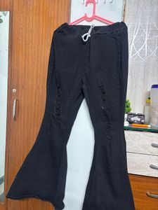Black Flared Jeans