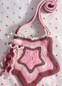 Ocean Star Crochet Bag with Charm