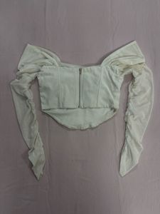Off-Shoulder Corset Top (Mixt By Nykaa Fashions)