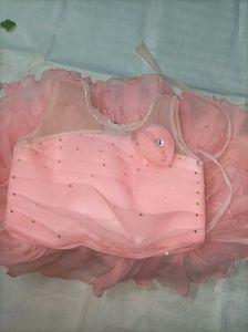 pink gown